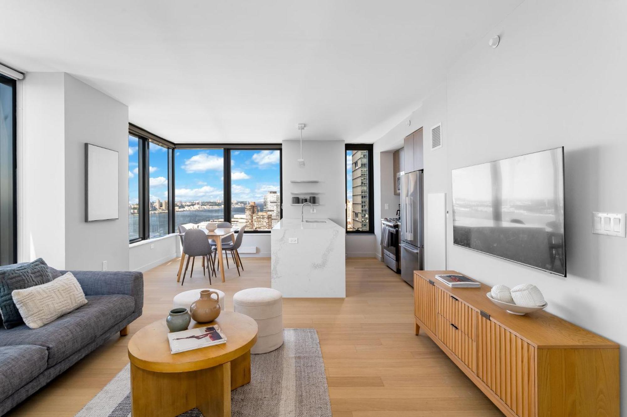 Modern Stylish 2Br 2Ba Apartment In Hudson Yard Нью-Йорк Экстерьер фото