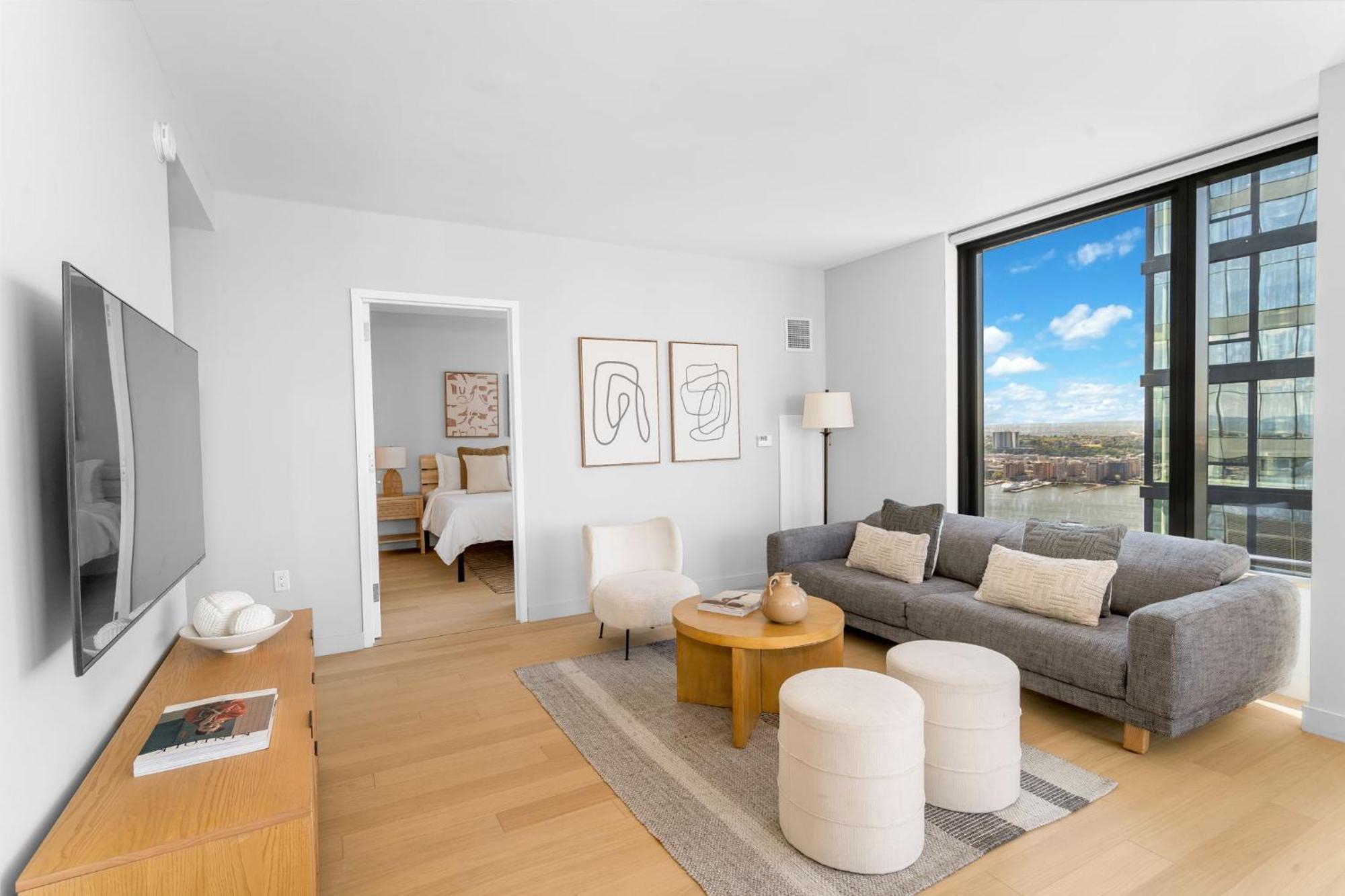 Modern Stylish 2Br 2Ba Apartment In Hudson Yard Нью-Йорк Экстерьер фото